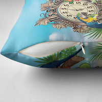 It's 5 o'clock Somewhere Pillow Cover Hawaiian Tropical Parrots - Wonder Print Shop