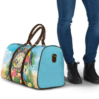 It's 5 o'clock Somewhere Travel Bag Hawaiian Tropical Parrots - Wonder Print Shop