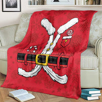 Santa Costume Blanket Funny Christmas - Wonder Print Shop