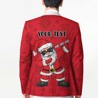 Personalized Santa Costume Blazer Funny Christmas - Wonder Print Shop