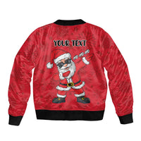 Personalized Santa Costume Bomber Jacket Funny Christmas - Wonder Print Shop