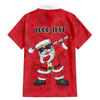 Personalized Santa Costume Family Matching Mermaid Dress and Hawaiian Shirt Funny Christmas - Wonder Print Shop