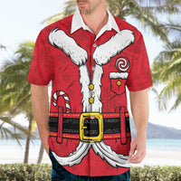 Personalized Santa Costume Hawaiian Shirt Funny Christmas - Wonder Print Shop