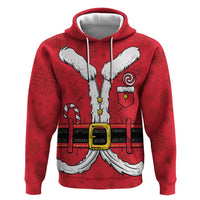 Personalized Santa Costume Hoodie Funny Christmas - Wonder Print Shop