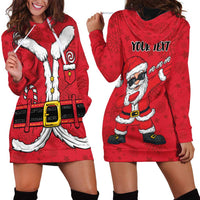 Personalized Santa Costume Hoodie Dress Funny Christmas - Wonder Print Shop