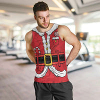 Personalized Santa Costume Men Tank Top Funny Christmas - Wonder Print Shop