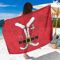 Santa Costume Sarong Funny Christmas - Wonder Print Shop