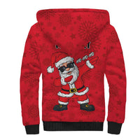 Personalized Santa Costume Sherpa Hoodie Funny Christmas - Wonder Print Shop