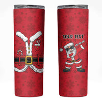 Personalized Santa Costume Skinny Tumbler Funny Christmas - Wonder Print Shop