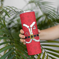 Personalized Santa Costume Skinny Tumbler Funny Christmas - Wonder Print Shop