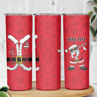 Personalized Santa Costume Skinny Tumbler Funny Christmas - Wonder Print Shop