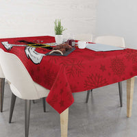 Santa Costume Tablecloth Funny Christmas - Wonder Print Shop