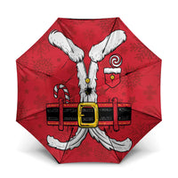 Santa Costume Umbrella Funny Christmas - Wonder Print Shop