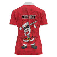 Personalized Santa Costume Women Polo Shirt Funny Christmas - Wonder Print Shop