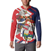 Panama Fiestas Patrias Button Sweatshirt Pro Mundi Beneficio - Wonder Print Shop