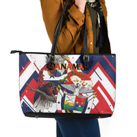 Panama Fiestas Patrias Leather Tote Bag Pro Mundi Beneficio - Wonder Print Shop