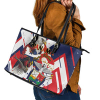 Panama Fiestas Patrias Leather Tote Bag Pro Mundi Beneficio - Wonder Print Shop