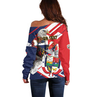 Panama Fiestas Patrias Off Shoulder Sweater Pro Mundi Beneficio - Wonder Print Shop