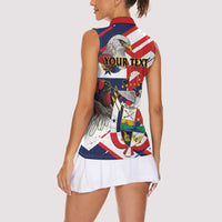 Panama Fiestas Patrias Women Sleeveless Polo Shirt Pro Mundi Beneficio - Wonder Print Shop