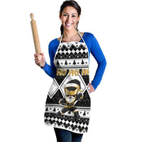 Power Black Ranger Santa Claus Apron Funny Christmas - Wonder Print Shop