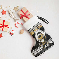 Power Black Ranger Santa Claus Christmas Stocking Funny Christmas - Wonder Print Shop