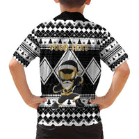 Personalized Power Black Ranger Santa Claus Hawaiian Shirt Funny Christmas - Wonder Print Shop