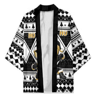Personalized Power Black Ranger Santa Claus Kimono Funny Christmas - Wonder Print Shop