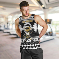 Personalized Power Black Ranger Santa Claus Men Tank Top Funny Christmas - Wonder Print Shop