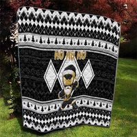 Power Black Ranger Santa Claus Quilt Funny Christmas - Wonder Print Shop