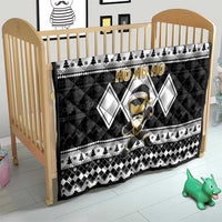 Power Black Ranger Santa Claus Quilt Funny Christmas - Wonder Print Shop