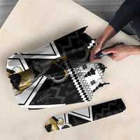 Power Black Ranger Santa Claus Umbrella Funny Christmas - Wonder Print Shop