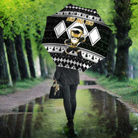 Power Black Ranger Santa Claus Umbrella Funny Christmas - Wonder Print Shop