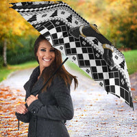 Power Black Ranger Santa Claus Umbrella Funny Christmas - Wonder Print Shop