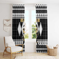 Power Black Ranger Santa Claus Window Curtain Funny Christmas - Wonder Print Shop