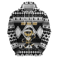 Personalized Power Black Ranger Santa Claus Zip Hoodie Funny Christmas - Wonder Print Shop