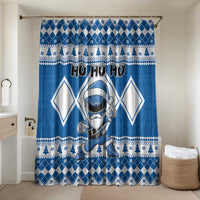 Power Blue Ranger Santa Claus Bathroom Set Funny Christmas - Wonder Print Shop
