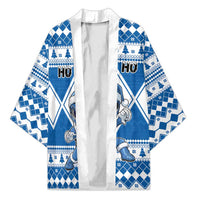 Personalized Power Blue Ranger Santa Claus Kimono Funny Christmas - Wonder Print Shop