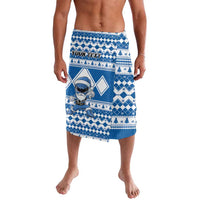 Personalized Power Blue Ranger Santa Claus Lavalava Funny Christmas - Wonder Print Shop