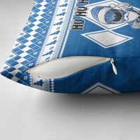 Power Blue Ranger Santa Claus Pillow Cover Funny Christmas - Wonder Print Shop