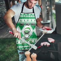 Power Green Ranger Santa Claus Apron Funny Christmas - Wonder Print Shop
