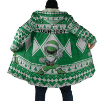 Personalized Power Green Ranger Santa Claus Cloak Funny Christmas - Wonder Print Shop