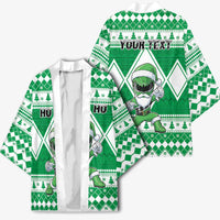 Personalized Power Green Ranger Santa Claus Kimono Funny Christmas - Wonder Print Shop