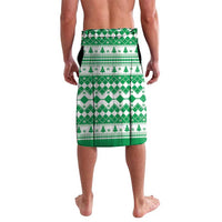 Personalized Power Green Ranger Santa Claus Lavalava Funny Christmas - Wonder Print Shop