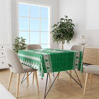 Power Green Ranger Santa Claus Tablecloth Funny Christmas - Wonder Print Shop