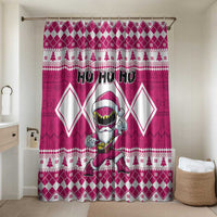 Power Pink Ranger Santa Claus Bathroom Set Funny Christmas - Wonder Print Shop