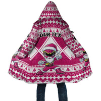 Personalized Power Pink Ranger Santa Claus Cloak Funny Christmas - Wonder Print Shop