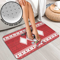 Power Red Ranger Santa Claus Bathroom Set Funny Christmas - Wonder Print Shop