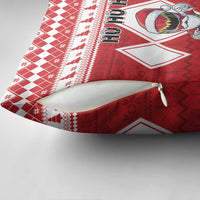 Power Red Ranger Santa Claus Pillow Cover Funny Christmas - Wonder Print Shop
