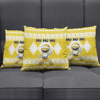 Power Yellow Ranger Santa Claus Pillow Cover Funny Christmas - Wonder Print Shop