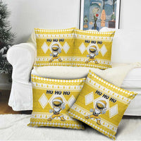 Power Yellow Ranger Santa Claus Pillow Cover Funny Christmas - Wonder Print Shop